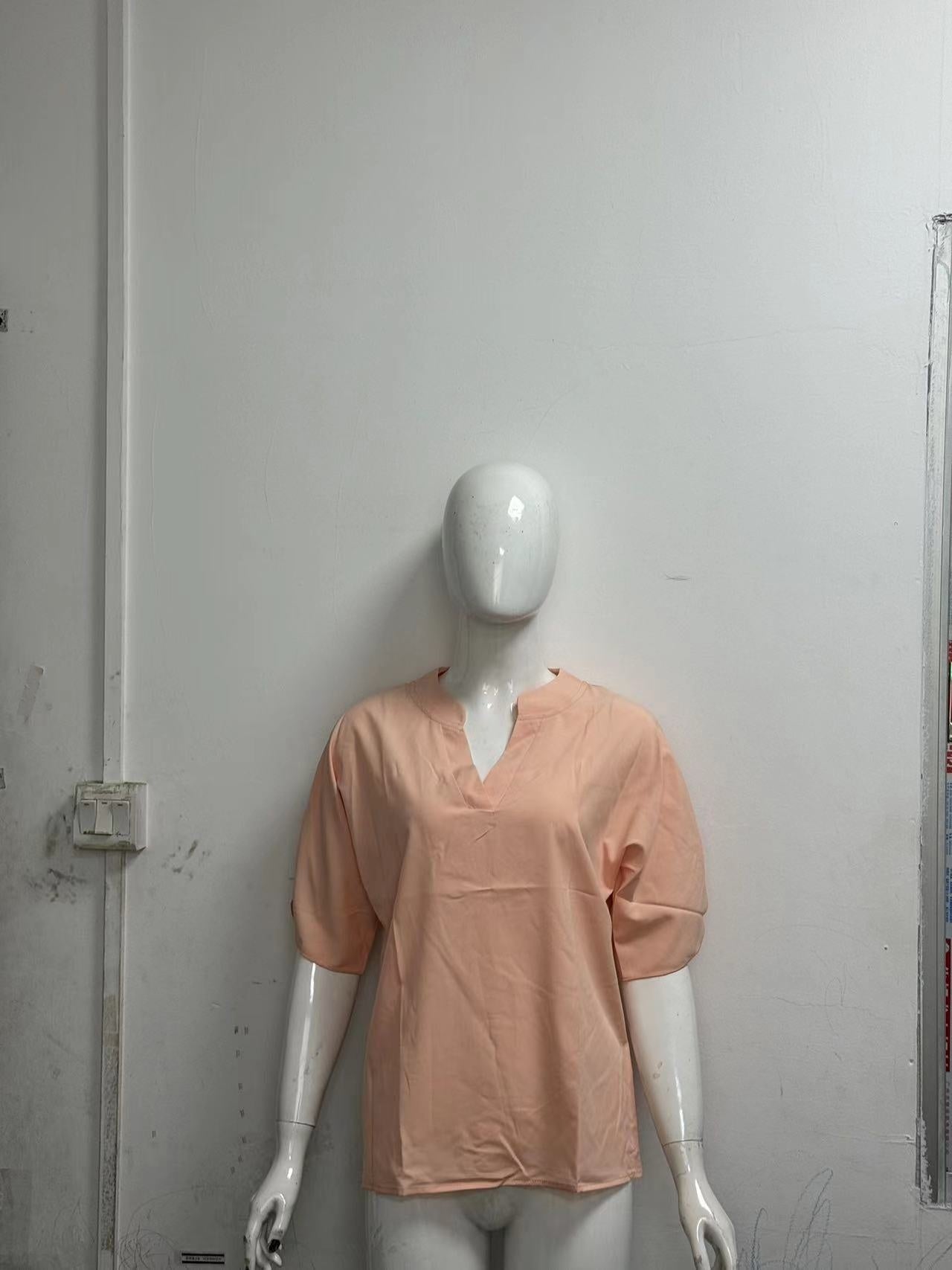 Élysane® | Haut Chiffon V Col Raffiné d’Été