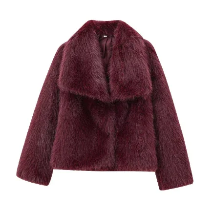 Sophie® | Veste en Fausse Fourrure de Luxe avec Col à Revers