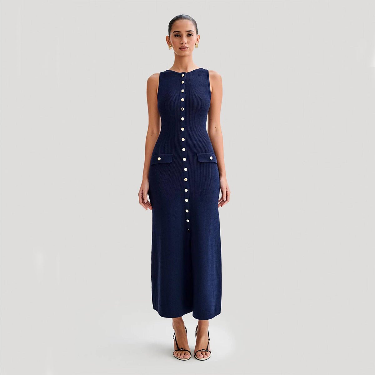 Robe Élise – Maille Longue Élégante - parlezmode.com