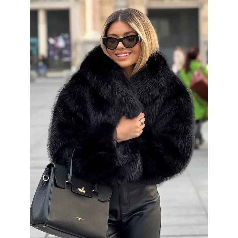 Sofie® | Veste en Fausse Fourrure de Luxe avec Col à Revers