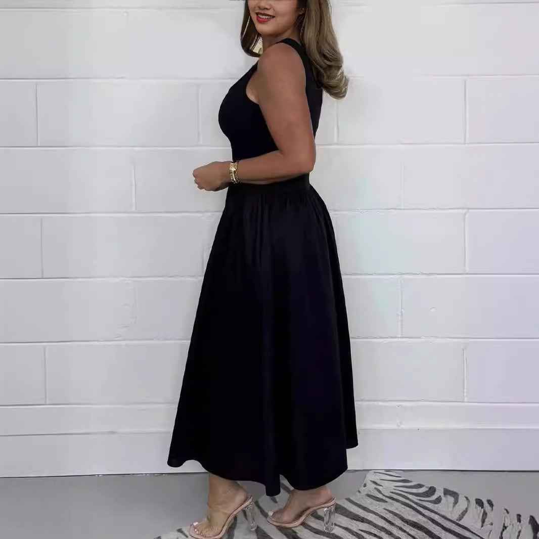 Valarène® | Robe Taille Cintrée Élégance Pure – Style Épuré