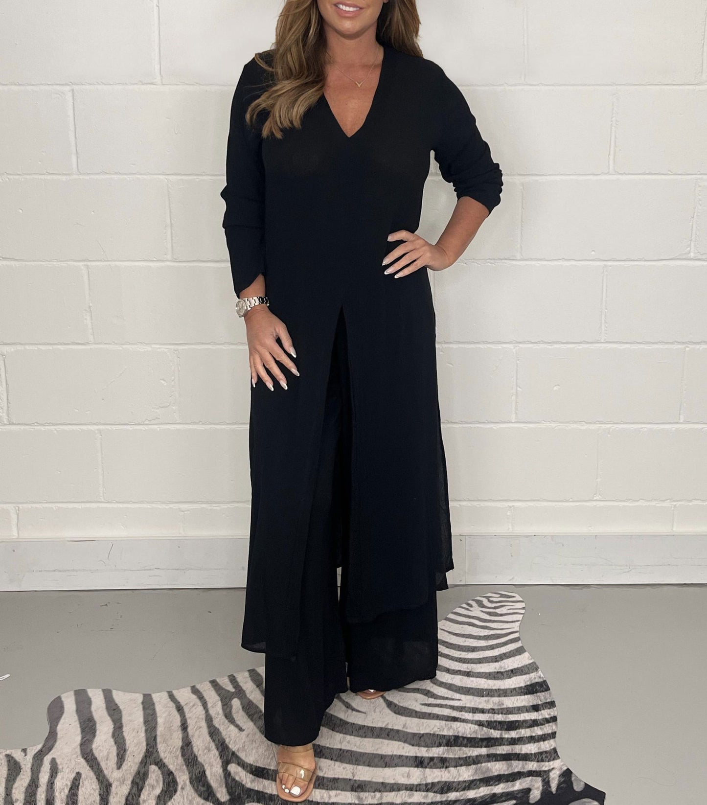 Lunavera® | Ensemble Deux Pièces Long Minimaliste Chic