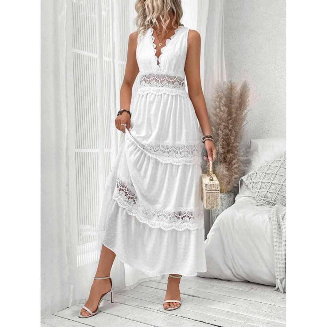 Myraline® | Robe Longue en Dentelle Style Bohème Chic