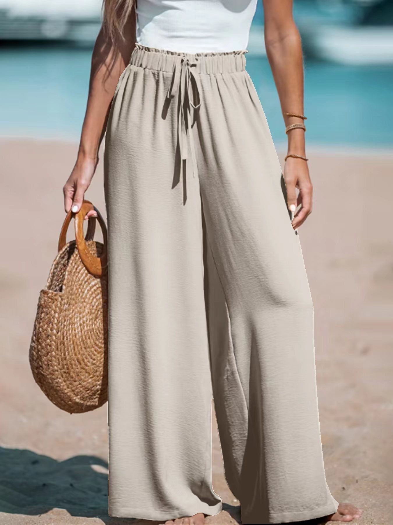 Noiréa® | Pantalon Large Élégance Décontractée