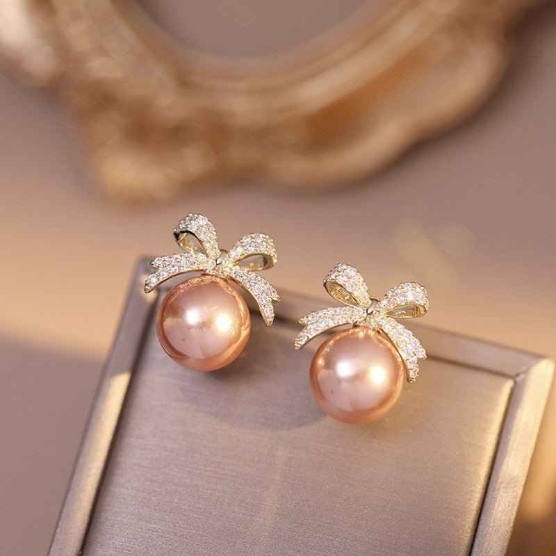 Bow Fashion Personality Ear Stud Women