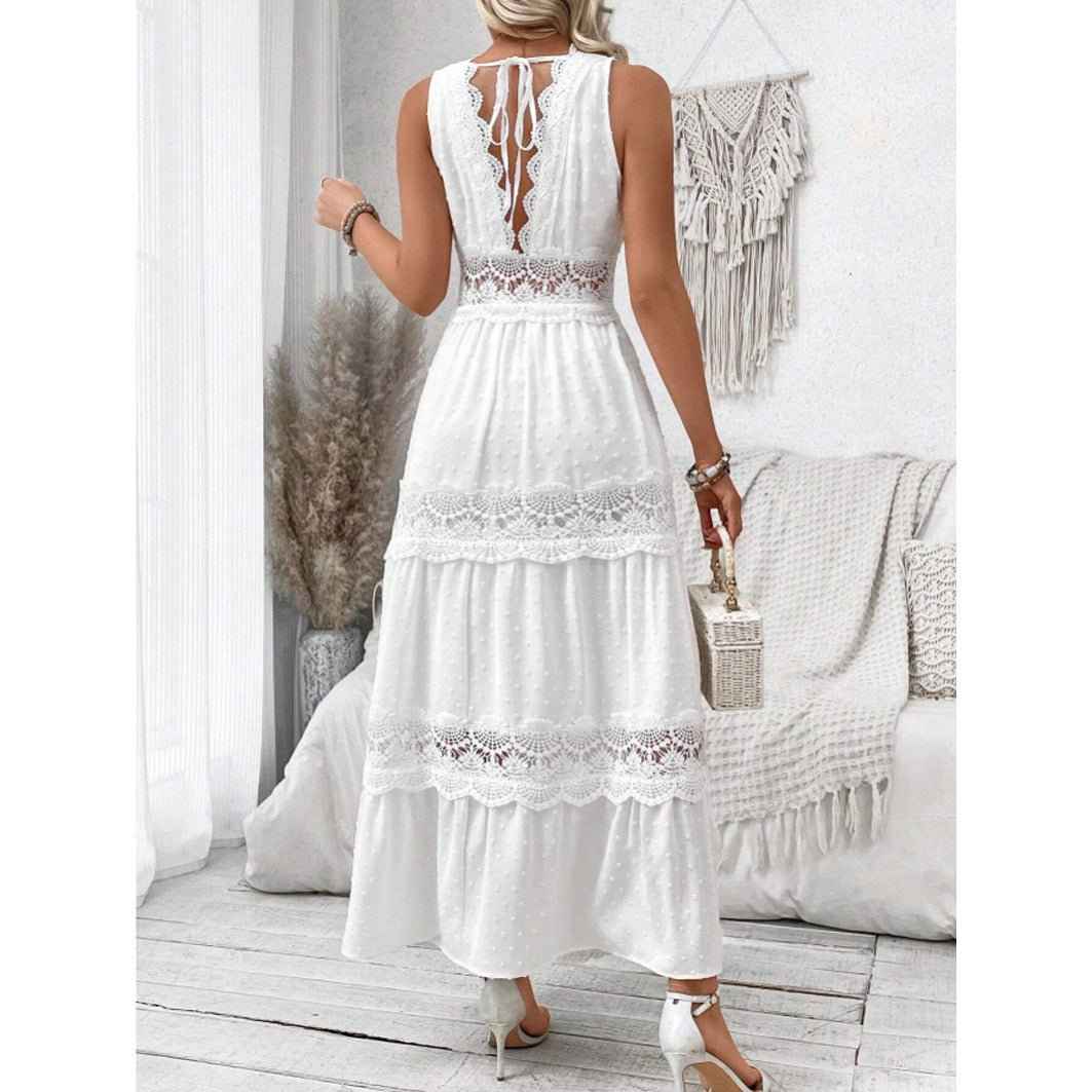 Myraline® | Robe Longue en Dentelle Style Bohème Chic