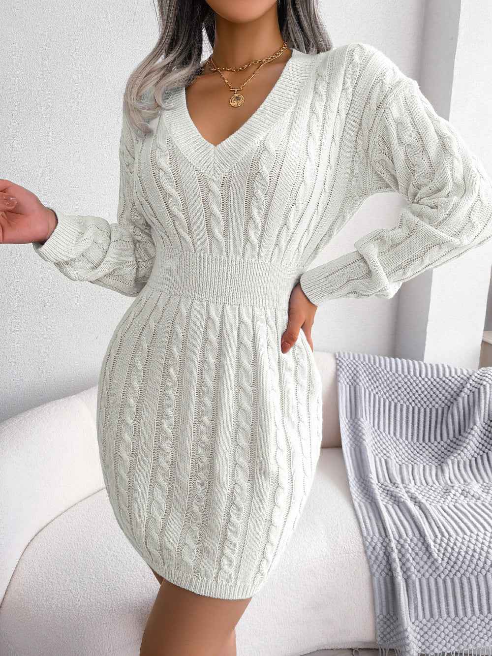 Noa® | Robe Pull Col V