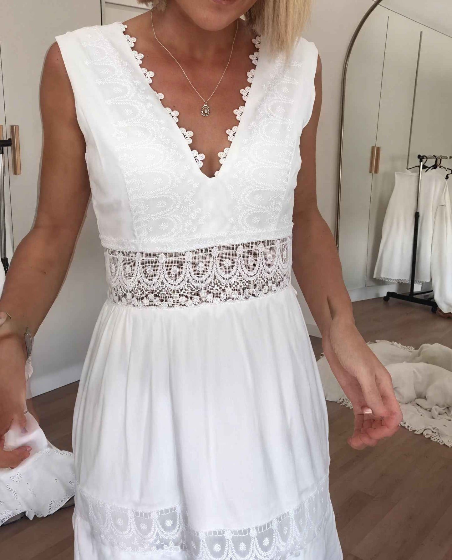 Myraline® | Robe Longue en Dentelle Style Bohème Chic
