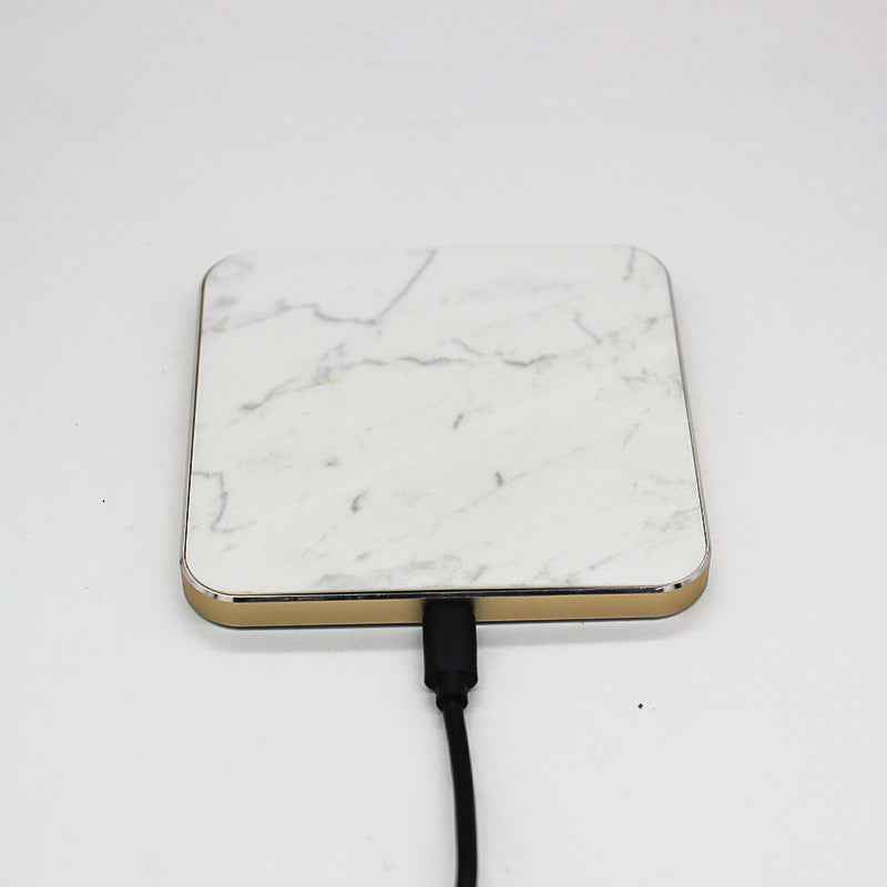 Real marble wireless charger