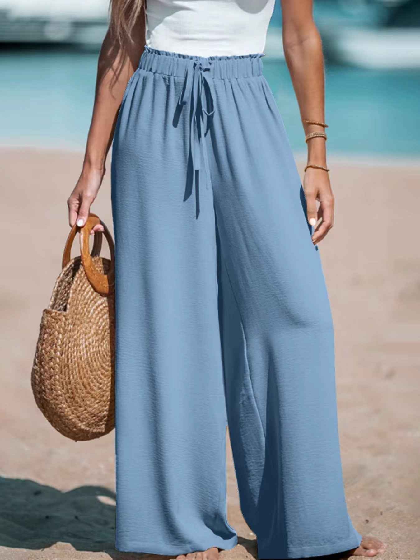Noiréa® | Pantalon Large Élégance Décontractée