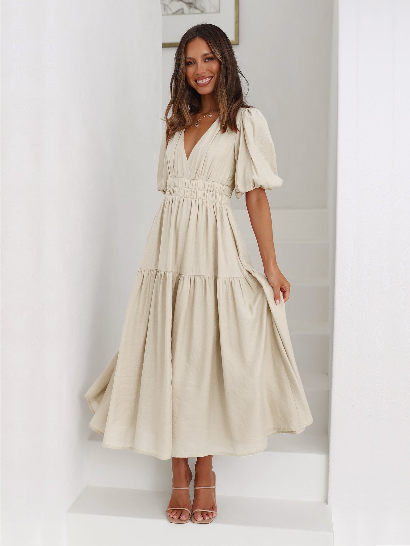 Elaria® | Robe Élégante à Volants