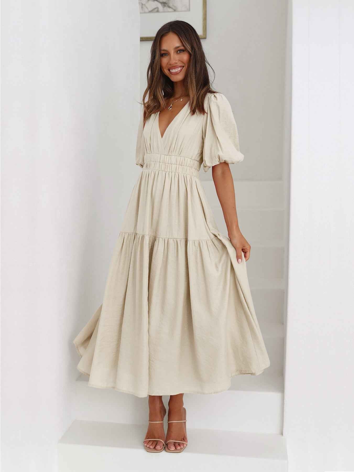 Elaria® | Robe Élégante à Volants