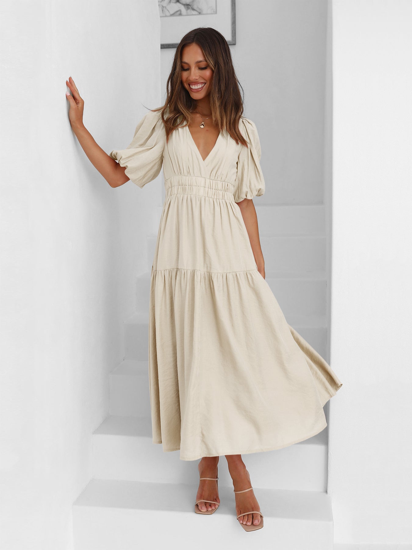 Elaria® | Robe Élégante à Volants