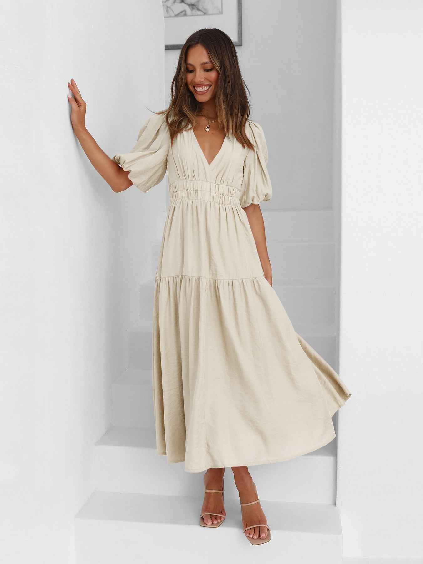 Elaria® | Robe Élégante à Volants