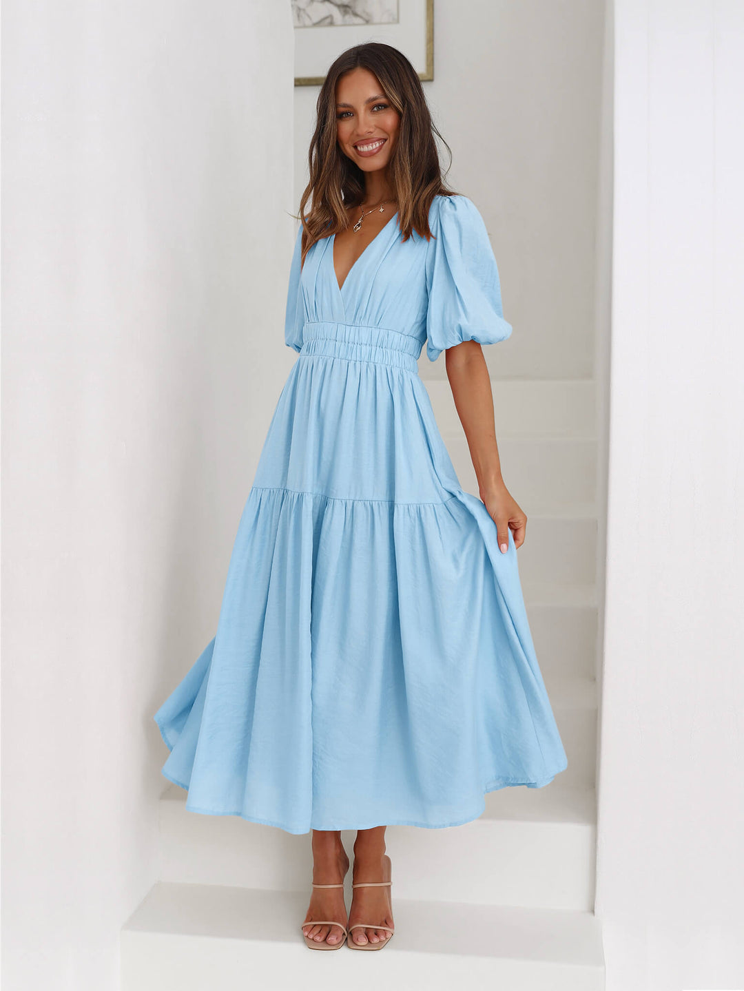 Elaria® | Robe Élégante à Volants