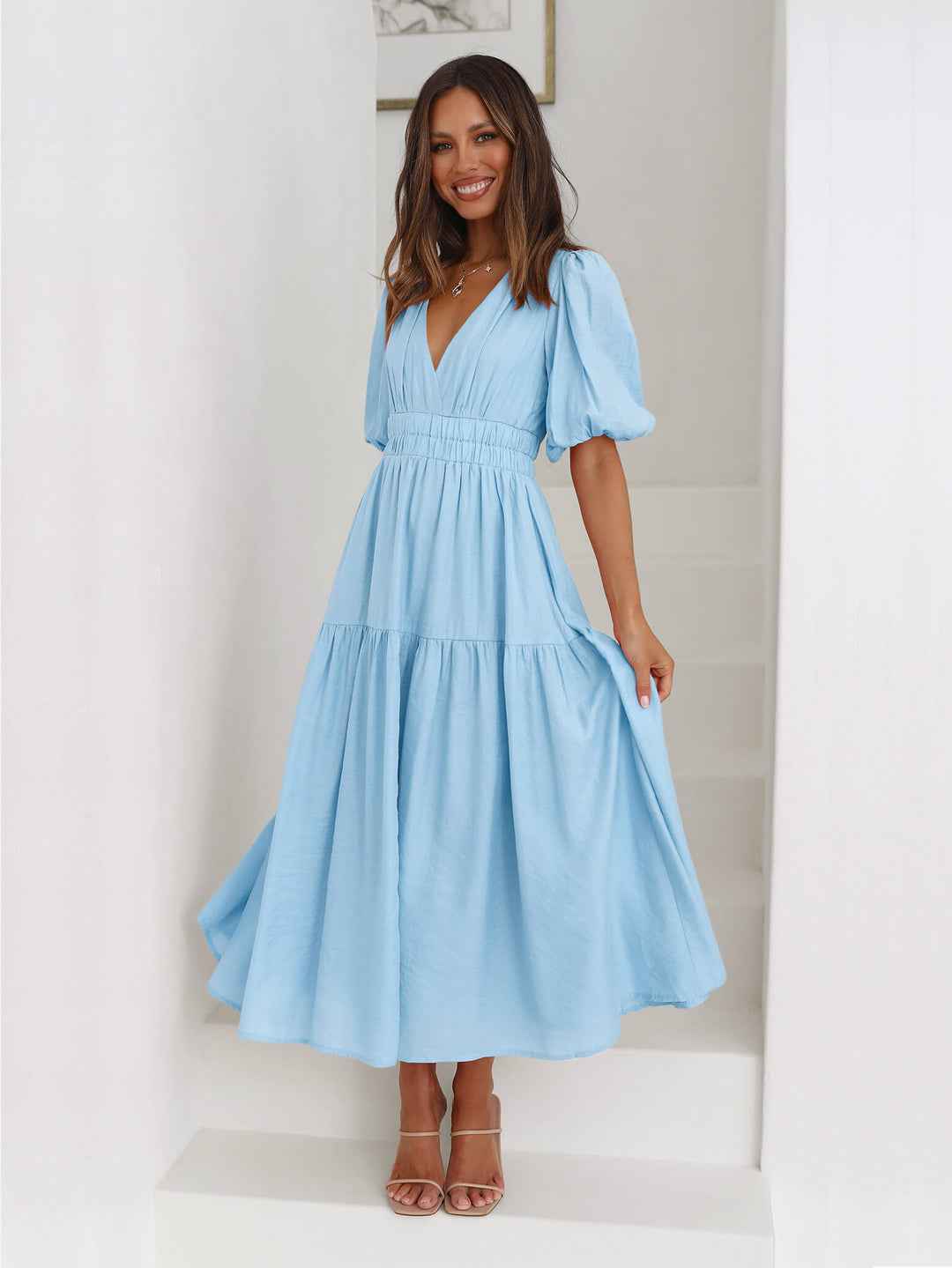 Elaria® | Robe Élégante à Volants