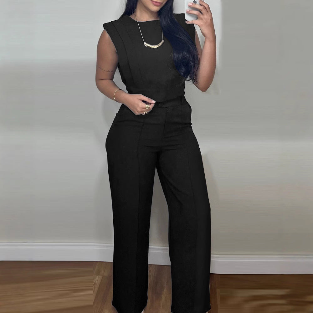 Lureysa® | Ensemble Débardeur Épuré et Pantalon Tailleur Élégant
