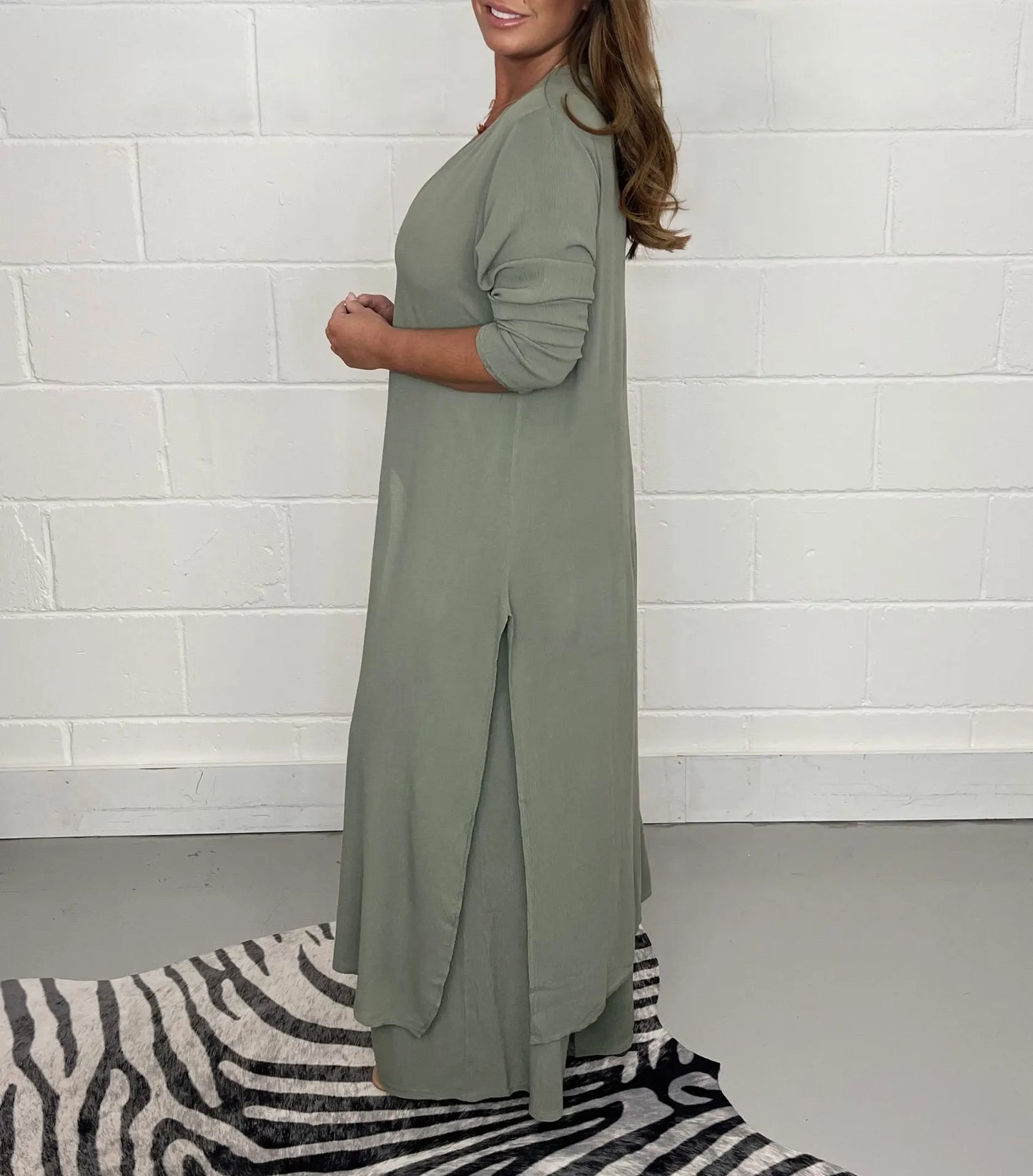 Lunavera® | Ensemble Deux Pièces Long Minimaliste Chic