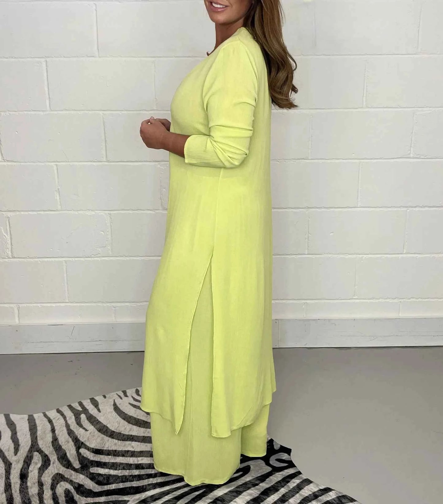Lunavera® | Ensemble Deux Pièces Long Minimaliste Chic