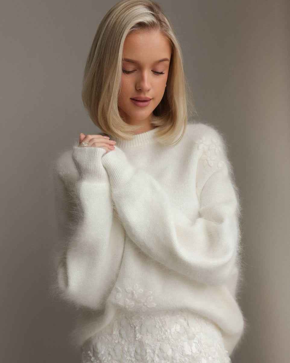 Mélina® | Pull Col Rond Douillet
