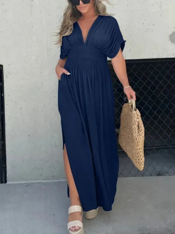 Isla® | Robe Longue Fendue