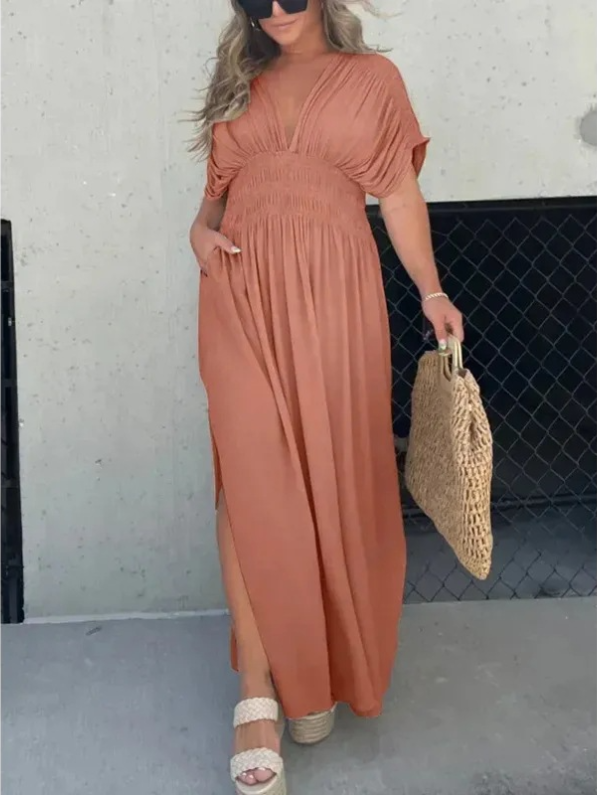 Isla® | Robe Longue Fendue