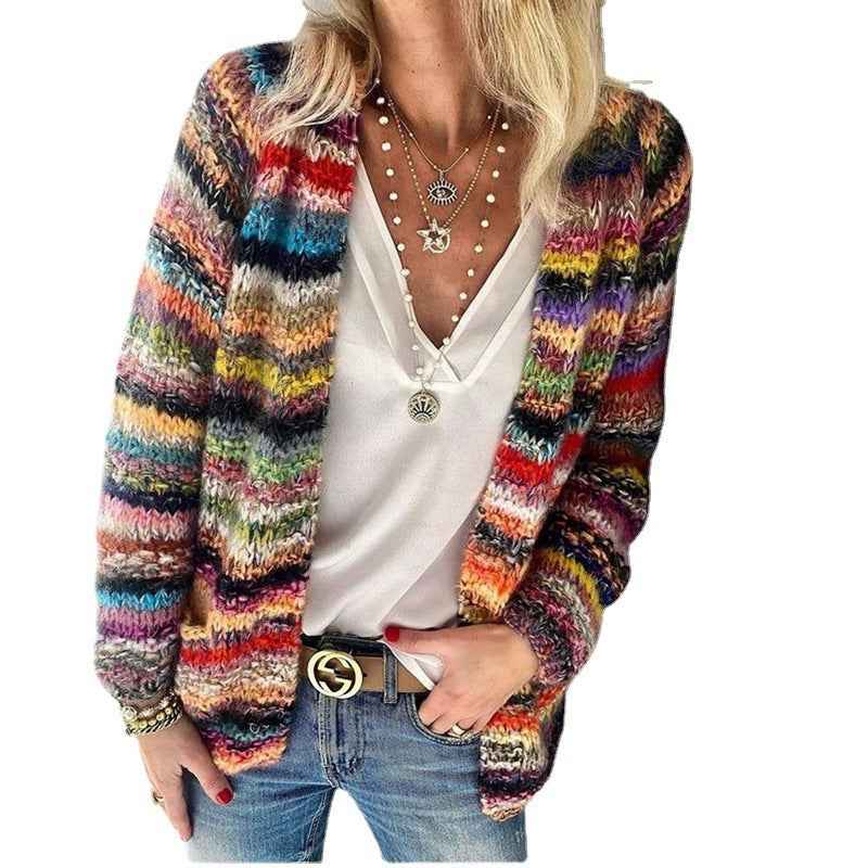 Cardigan en maille fine – Veste légère et ample pour femme