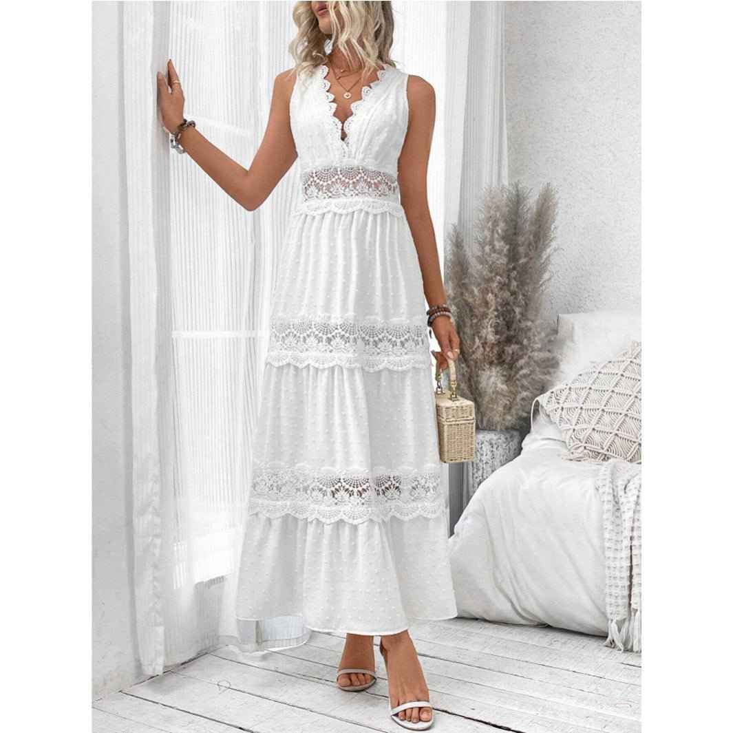 Myraline® | Robe Longue en Dentelle Style Bohème Chic
