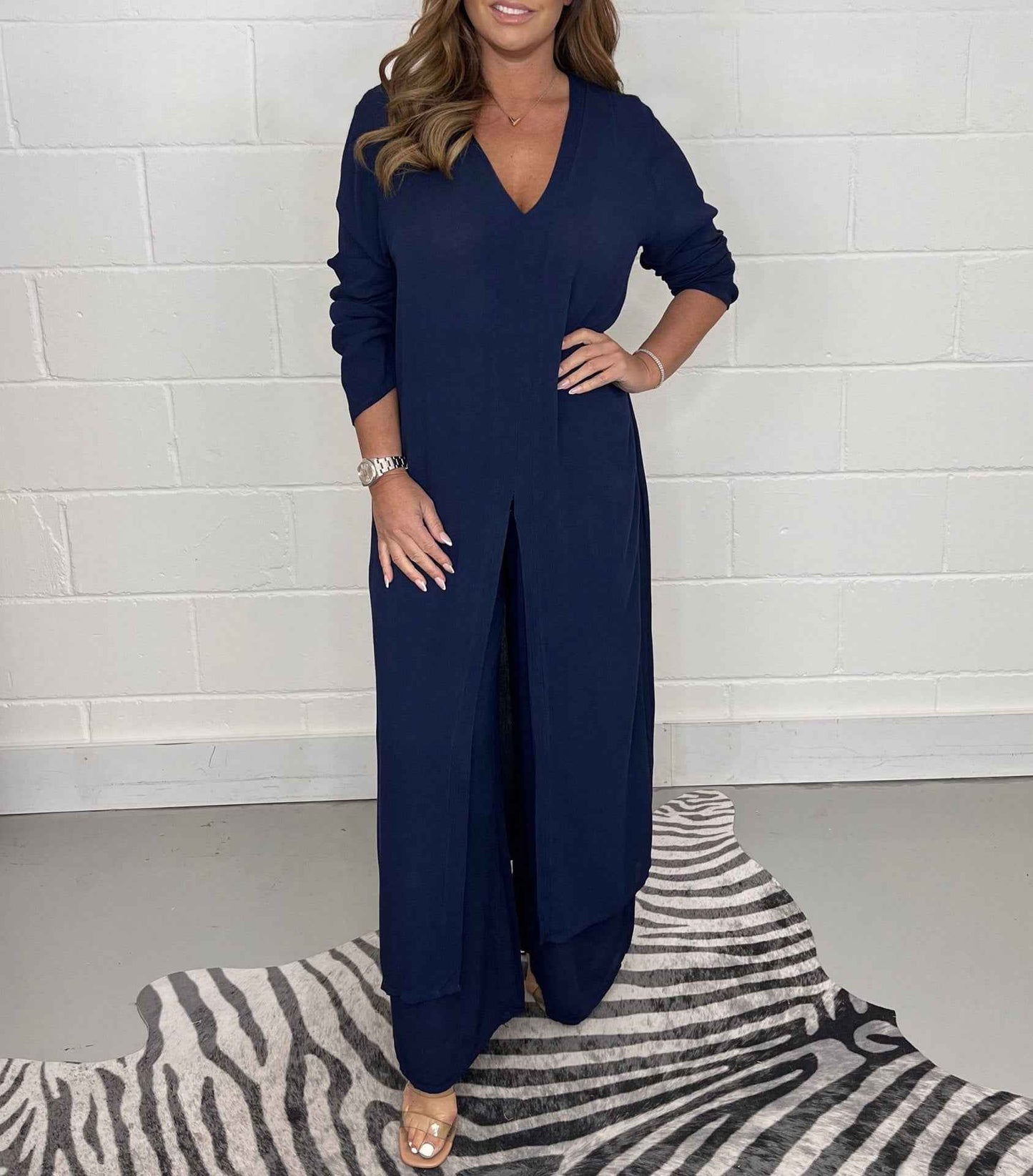 Lunavera® | Ensemble Deux Pièces Long Minimaliste Chic