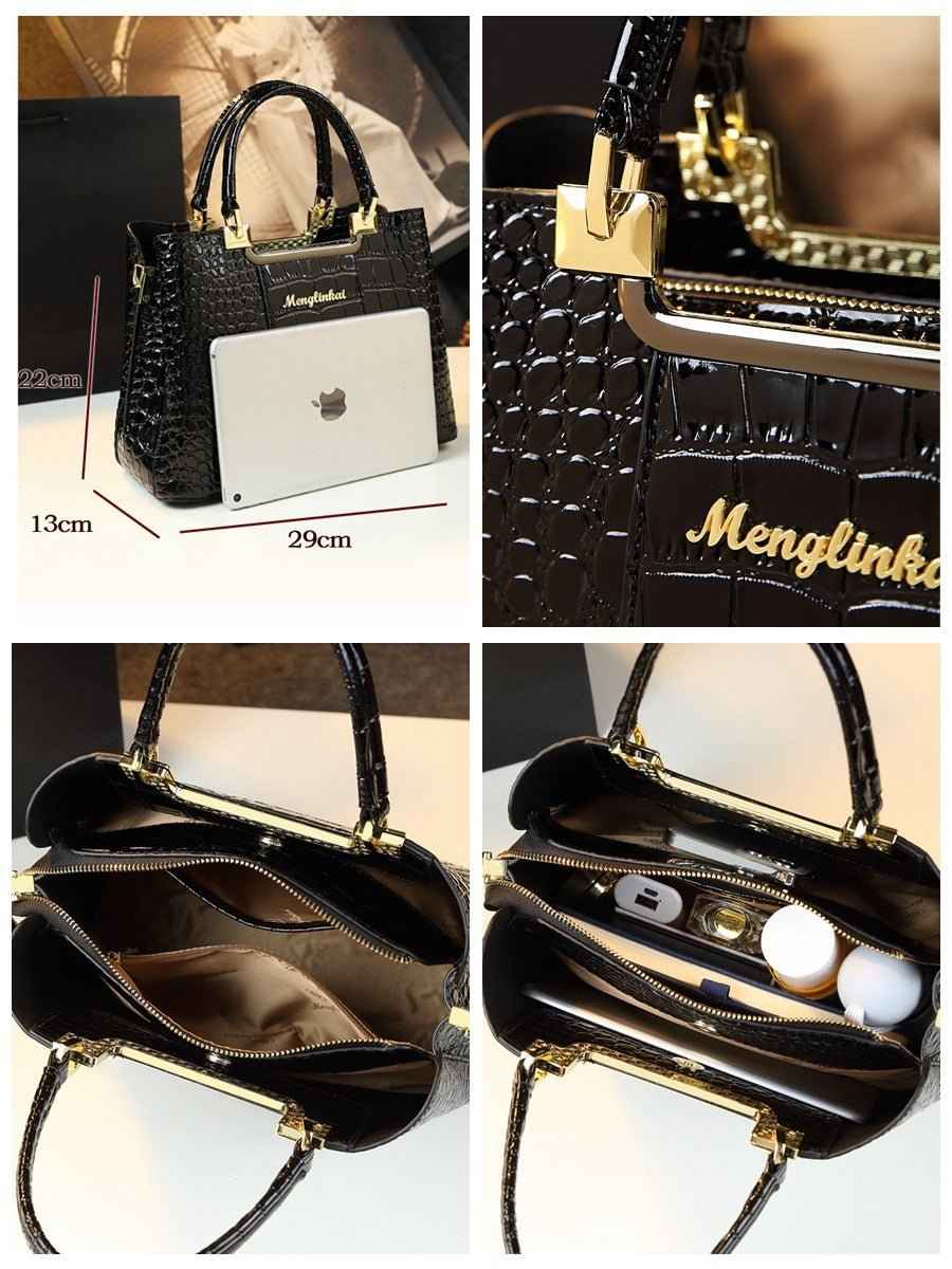 Sac à main chic imprimé – style luxueux et raffiné