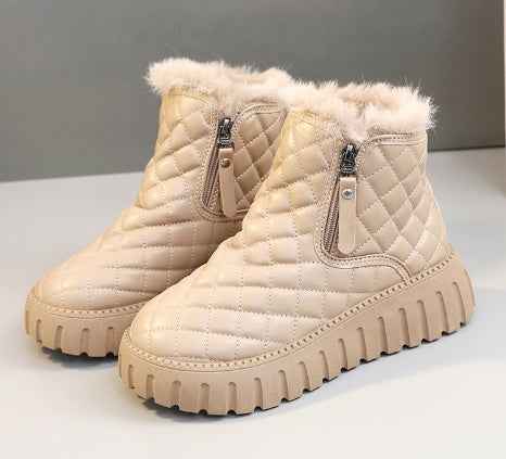Freya® | Bottines d’Hiver Confortables à Plateforme