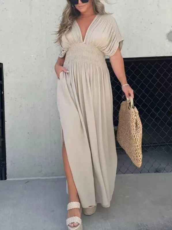 Isla® et la Robe Longue Fendue : Adoptez le Look Parisien Chic avec la Mode Française Boutique de Mode Féminine Guide du Style Parisien - parlezmode.com