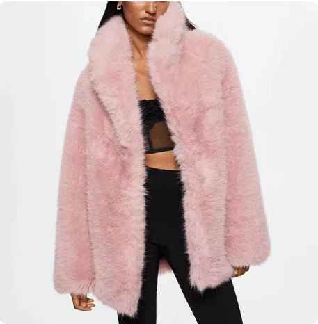 Artificial Fur Warm Coat Thick Coat Women