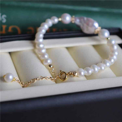 Freshwater Pearl Simplicity Pearl Bracelet