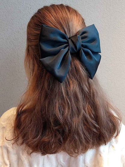 Big bow hairpin hair rope