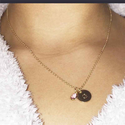 Creative Jewelry 26 English Alphabet Necklaces