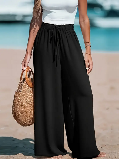 Noiréa® | Pantalon Large Élégance Décontractée