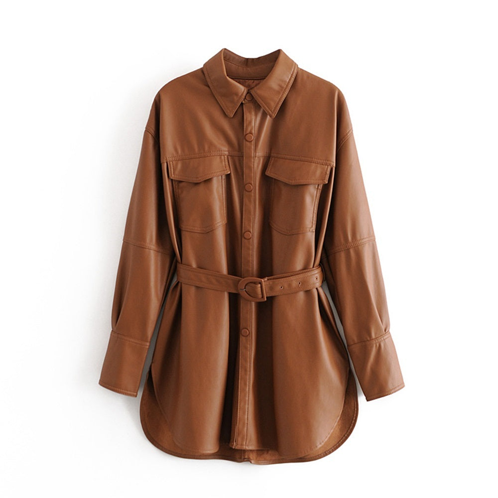 Nora® | Blouson Faux Cuir Chic