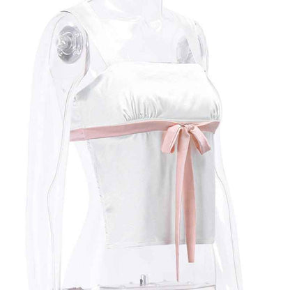 Bow Bandage Backless Camisole For Women