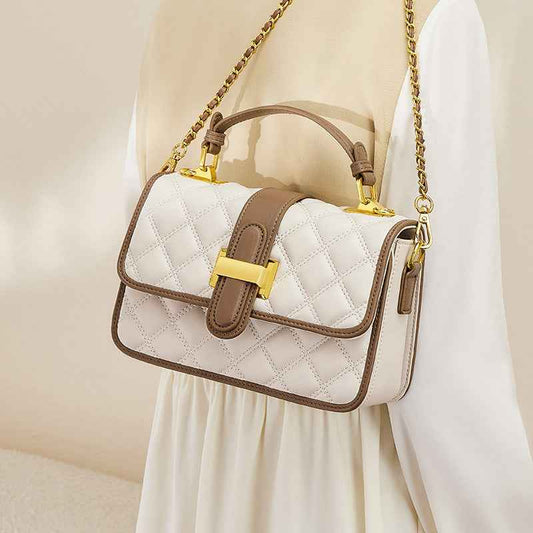 Sac bandoulière en cuir véritable – élégance d’automne et luxe accessible