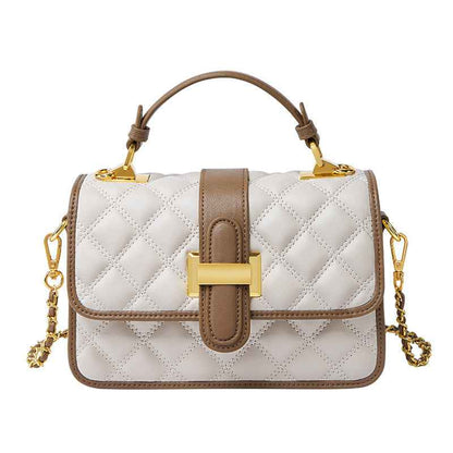 Sac bandoulière en cuir véritable – élégance d’automne et luxe accessible