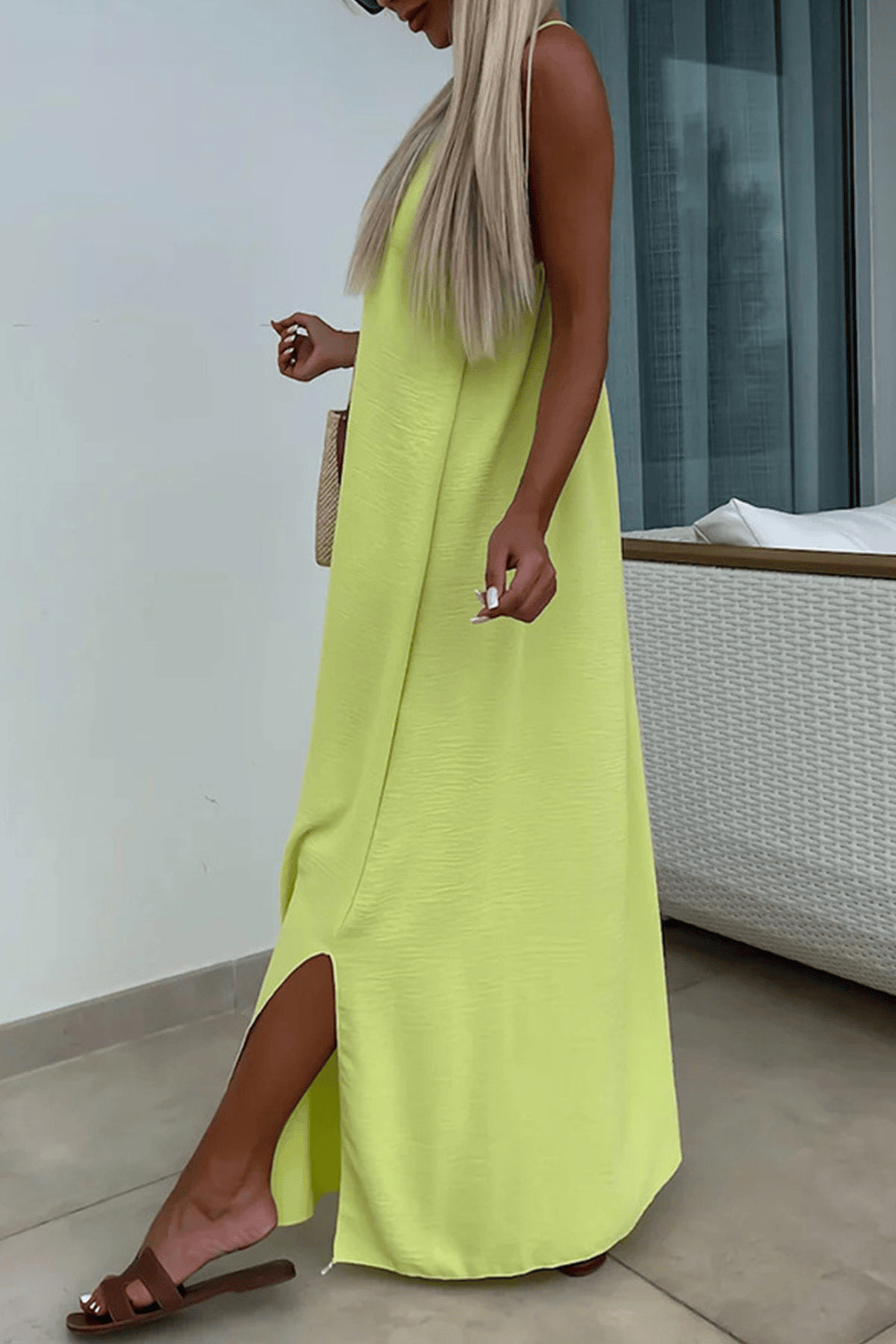 Soléana® | Robe Longue Évasée à Bretelles