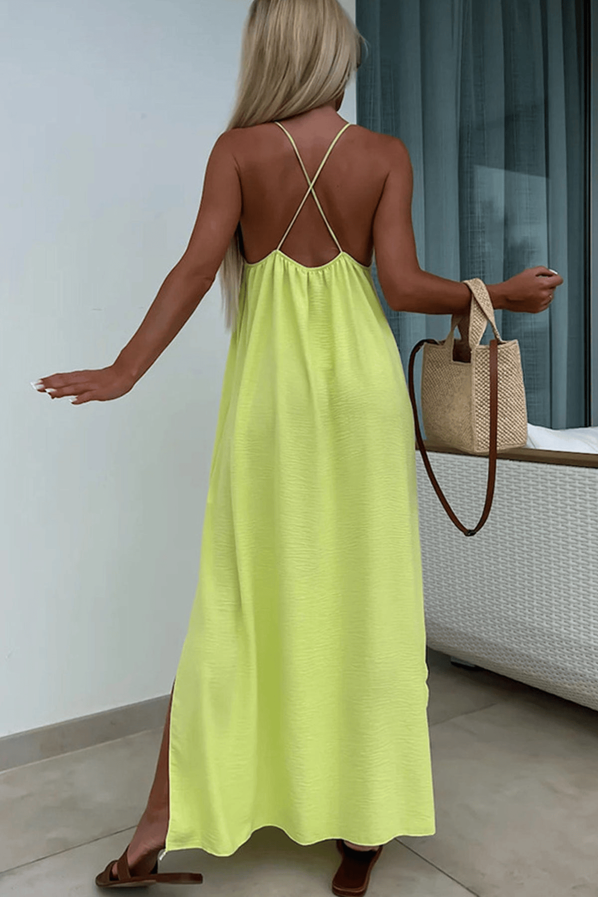 Soléana® | Robe Longue Évasée à Bretelles