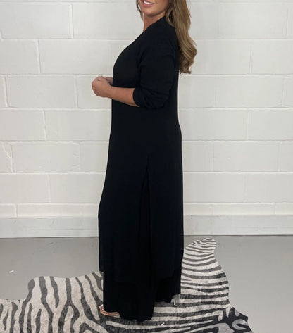Lunavera® | Ensemble Deux Pièces Long Minimaliste Chic