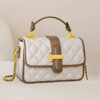 Sac bandoulière en cuir véritable – élégance d’automne et luxe accessible