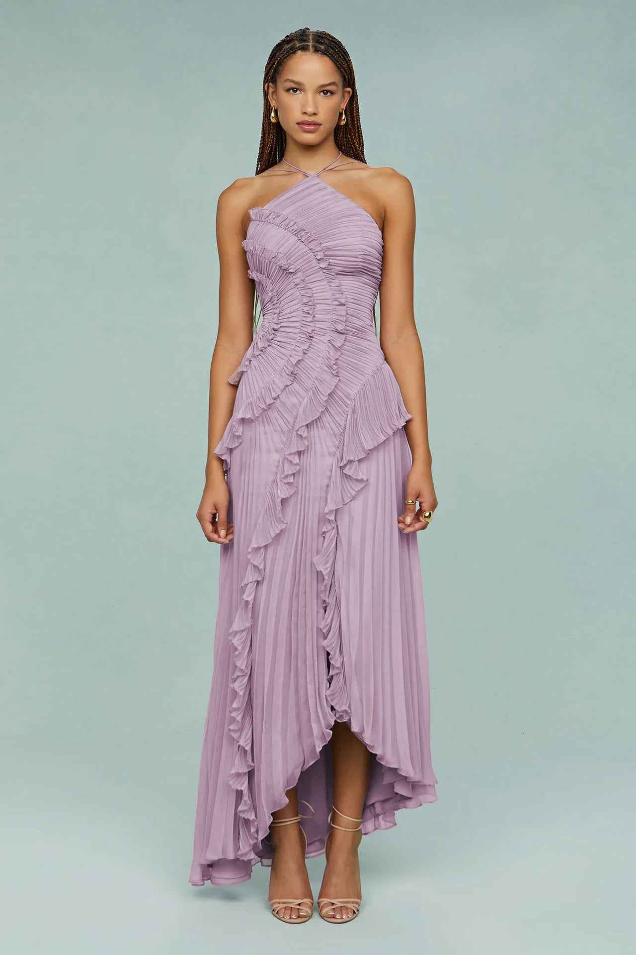 Robe Élise™ – Élégance Plissée
